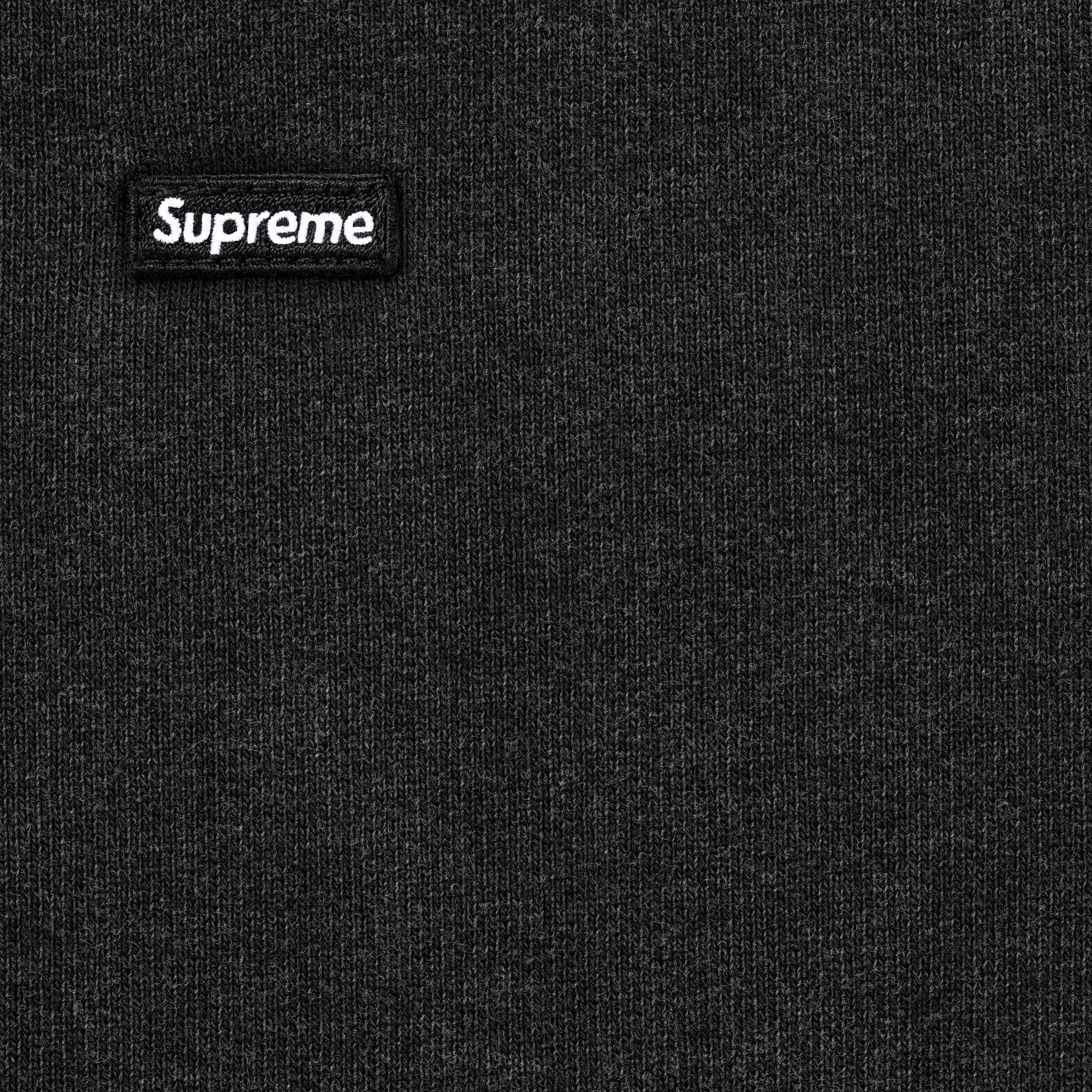 Small Box Zip Up Hooded Sweatshirt view 4